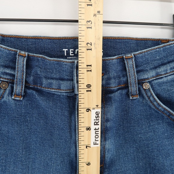 Tecovas Rugged Relaxed Mens Jeans 34x30 Blue Western Denim Straight Leg - Picture 4 of 9